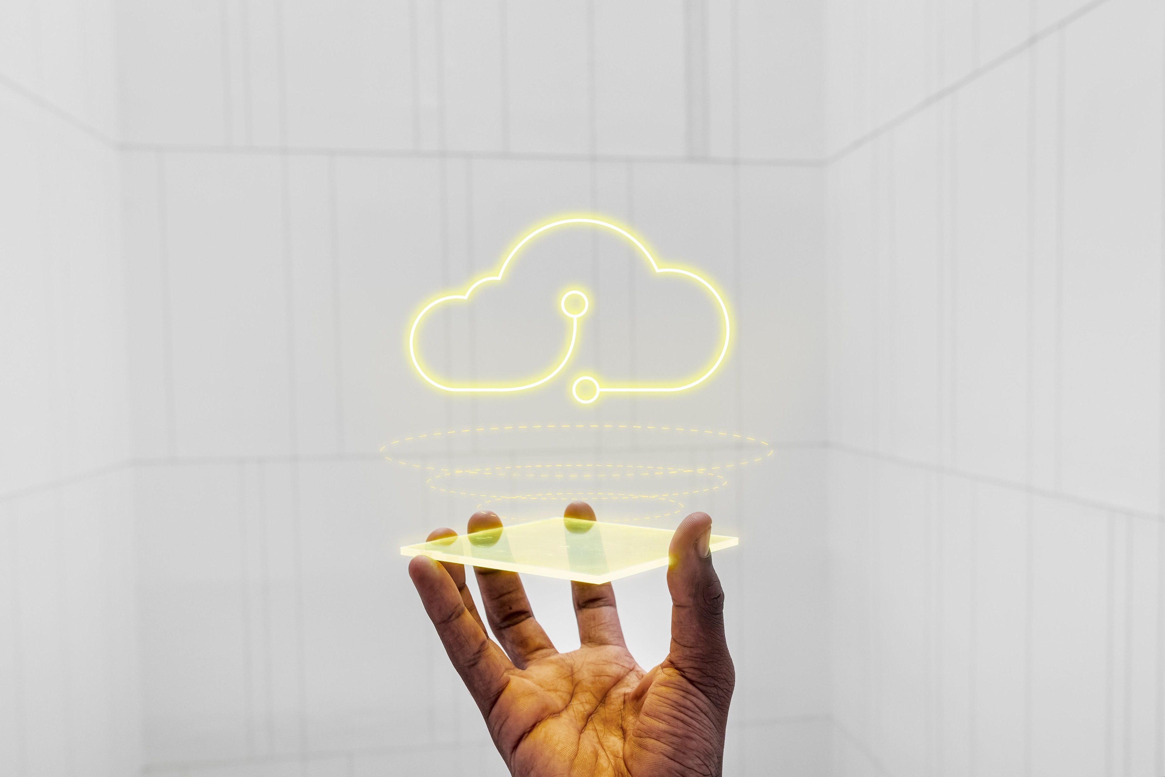 Hologramme présentant un nuage
